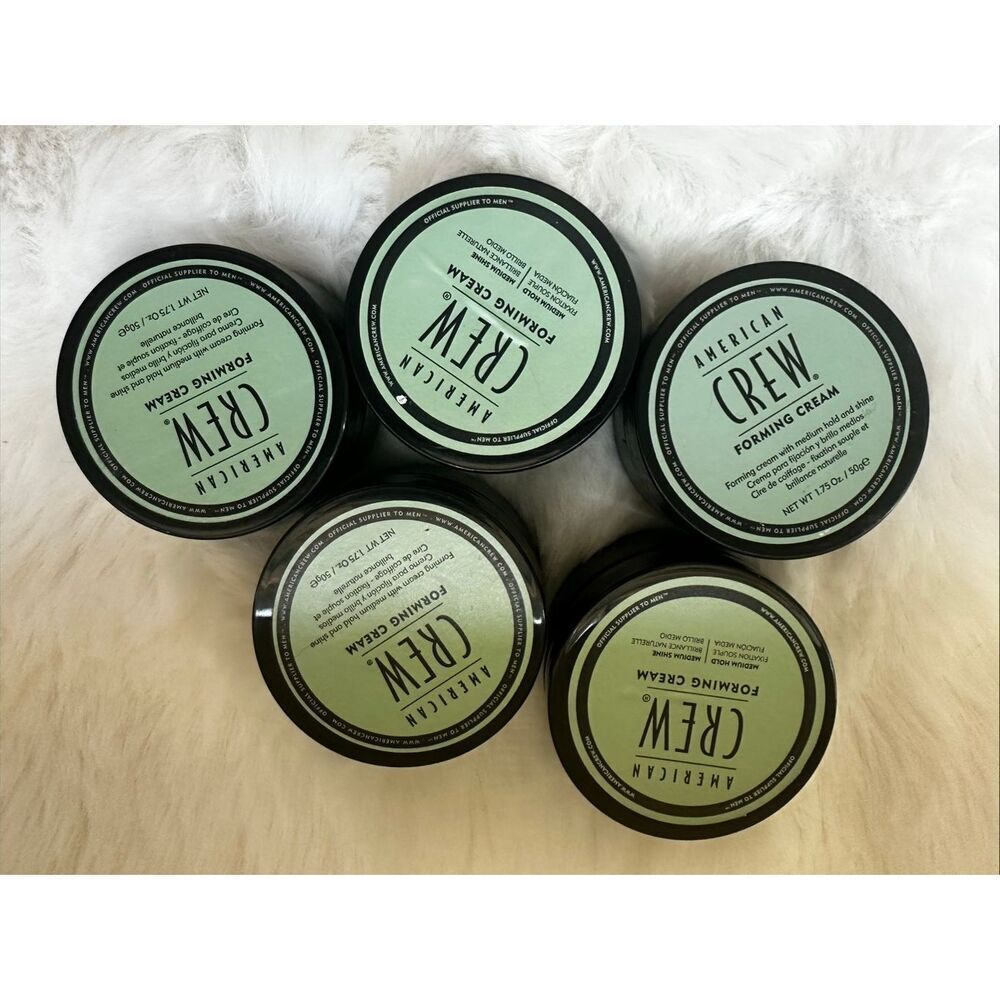 American Crew Men's Hair Forming Cream, Medium Hold & Shine, 1.7 oz 5 in total